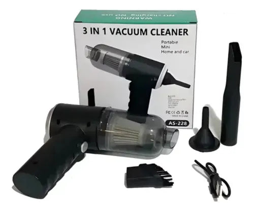 Mini Aspiradora Portátil 3 En 1